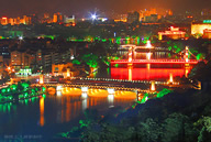 The scenery of Guilin city 